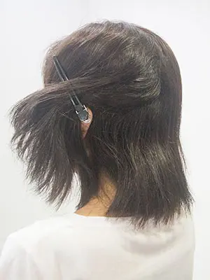 くせ毛のボブを縮毛矯正