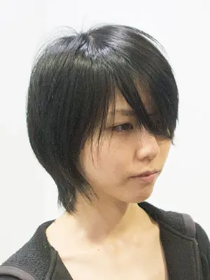 初めてのパーマ ビフォア画像