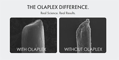 ジマレイン酸による髪の修復効果OLAPREXトリートメント