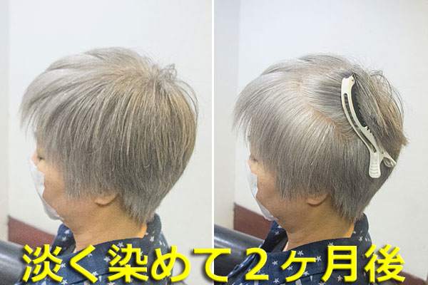 白髪染めを２ヶ月周期にする方法