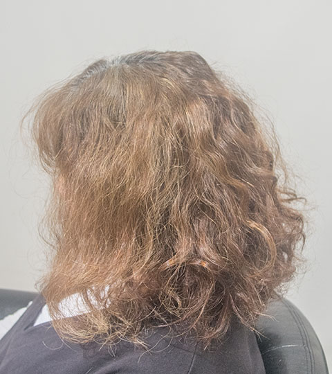 くせ毛の種類捻転毛